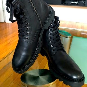 Allsaints mens combat boots size 10